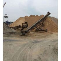 Light brick medium coarse sand yellow sand gravel cement aerated block stone cement yellow sand red brick porous brick bulk stone