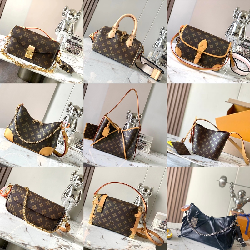 Bm&Lv Monogram Carryall Baguette Croissant All-In Bb Pillow Messenger Mahjong Shopping Bag Ivy Women's Bag