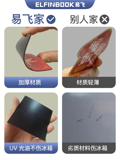 Yifei Refrigerator Magnets Personalized Creative 2026 New Model Peace and Joy Wedding Magnetic Stickers Side Decoration Magnetic Stickers Cute New Year High-End Couplet Magnetic Stickers 3D Stickers