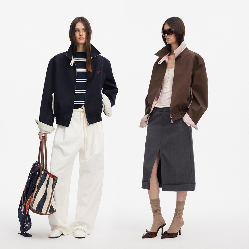 【0724 New Product】Saumple Study Symp Color-Blocked Classic Lapel Loose Workwear Jacket 【0724 New Product】Saumple Study Symp Color-Blocked Classic Lapel Loose Workwear Jacket
