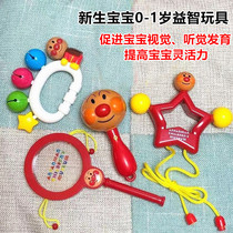 Anpanman sand hammer baby hand rattle 0 to 1 year old to 3 months 6 baby toys newborn early education grasping training