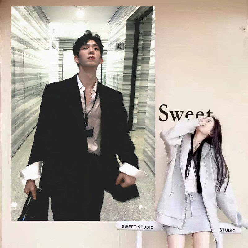 Jing Boran Poster Wall Stickers Celebrity Early Spring Sunny Style Merchandise Collection Fan Gifts Decorative Paintings Jing Boran Poster Wall Stickers Celebrity Early Spring Sunny Style Merchandise Collection Fan Gifts Decorative Paintings