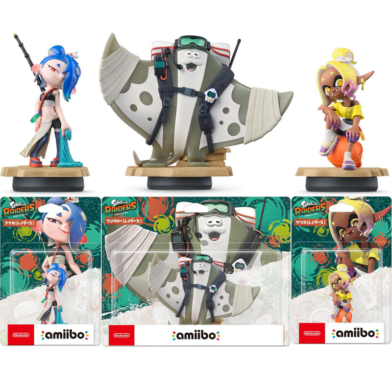 In Stock with Free Shipping Nintendo Switch 2 Splatoon Amiibo Splatoon Genuine Merchandise