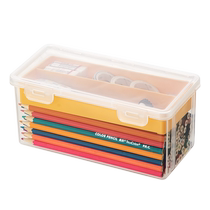 透明笔盒大容量铅笔盒多功能简约日系收纳盒子高级文具盒塑料盒