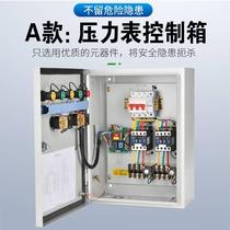 One use and one backup fire pressure gauge water supply pipeline booster and pressure stabilizing water pump control box fire water pump control cabinet