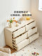 林氏家居儿童斗柜喂养台实木脚卧室客厅收纳储物床头柜子林氏木业