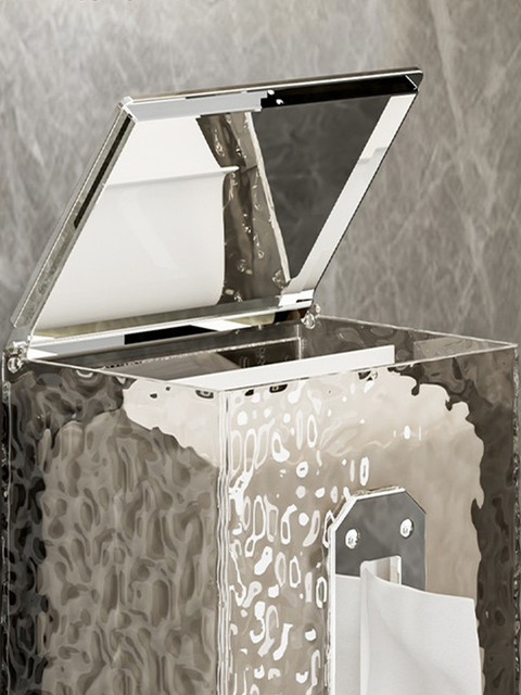 Italian Aisino Luxury Facial Towel Storage Box Tissue Box Wall-Mounted Bathroom Toilet Tissue Box