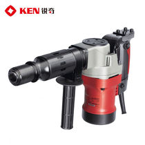 KEN electric pick 1050W high-power industrial-grade impact hammer for grooving wall demolition and concrete cutting