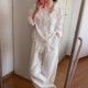Old money style linen shirt for women