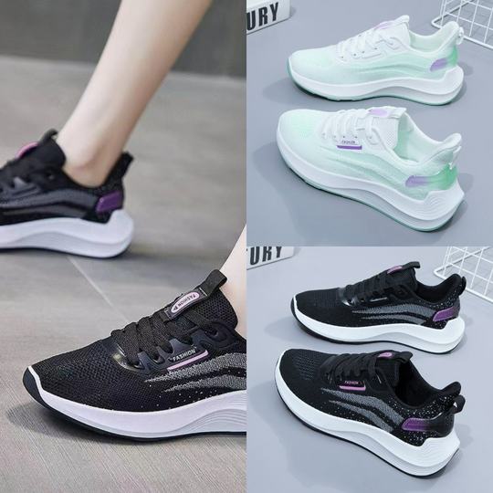 New Lightweight Soft-Soled Women's Shoes, Summer Casual Versatile Sneakers, 2023 Mesh Shoes, Running Shoes, Fashionable Trendy Shoes