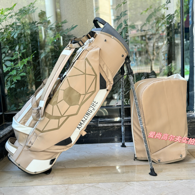 Korean New Golf Bag, Unisex, Portable Storage Bag, Large Capacity, Waterproof Golf Club Bag