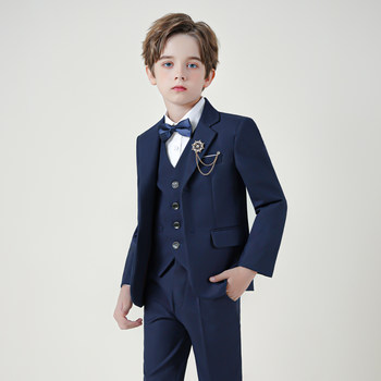 Free shipping insurance! high-end five-piece boys’ suit