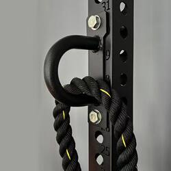 Fitness Rope Holder Combat Rope Hook Muscle Battle Rope Fixing Plate Strength Rope Wall Hook Equipment