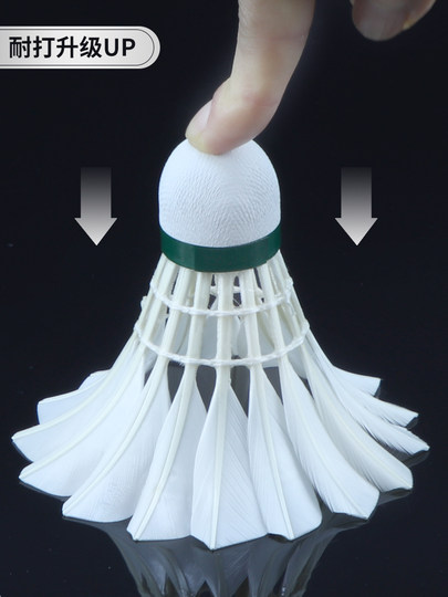 Peak Badminton Official Flagship Store Durable and Stable Professional Training and Competition Hard Ball Heads 6-Pack 12-Pack