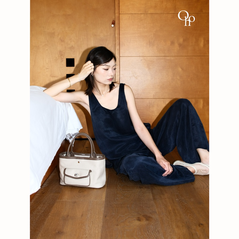 Oohhygge Pocket Series Tote Bag Mini Summer New Style Single Shoulder Fashionable Simple Crossbody Commuter Women's Bag Oohhygge Pocket Series Tote Bag Mini Summer New Style Single Shoulder Fashionable Simple Crossbody Commuter Women's Bag