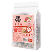 Peach white peach oolong tea bag flower and fruit tea bag freeze-dried fruit tea green tea scented tea health cold brew tea