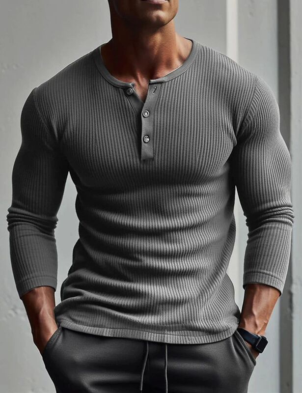 High Elastic V-Neck Long Sleeved T-Shirt Fitness High-Elasticity V-Neck Long-Sleeved T-Shirt