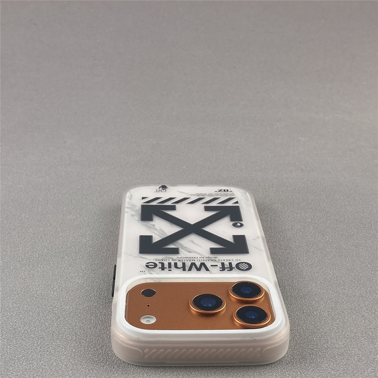 "OFF-WHITE" – Marble, 3D, Designer For Pro/Plus/Max/Air – 17, 16, 15, 14, 13 iPhone Case