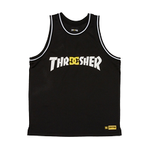 SDCHOES XThrasher joint spring and summer new back KALIS25 printed basketball vest