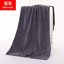 Luxchic 420g car wash towel dark gray 60x180x2 car wipes thickened rag