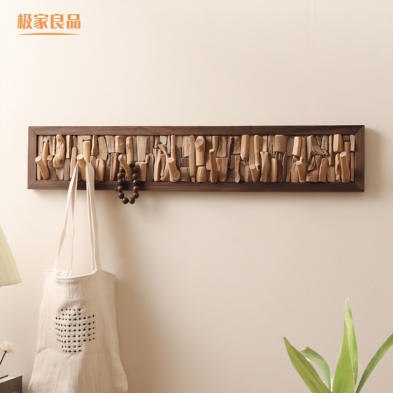 Wall-Mounted Coat Rack, Entryway Hook, Creative Wooden Door Hook, Solid Wood Coat Rack Behind the Door Wall-Mounted Coat Rack, Entryway Hook, Creative Wooden Door Hook, Solid Wood Coat Rack Behind the Door