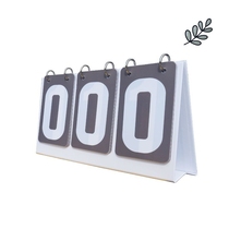 Scoreboard Childrens basketball Competition scoreboard Student Games Badminton Page Score Card Billiard number of cards
