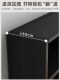American-Style Solid Wood Bookshelf, Wall-Mounted, Freely Combinable Bookcase, Home-Use Floor-Standing Full-Wall Black Italian-Style Storage Shelf