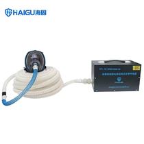 Haigu HG-DHZK12AH3 0A intelligent color screen single-person electric air supply long tube respirator 20 meters long