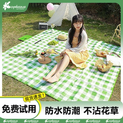 Chundoji Picnic Mat Moisture-Proof Cloth Outdoor Camping Style Mat Outdoor Waterproof Tent Outing Lawn Spring Outing Mat