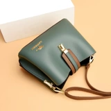 Модная вместительная и большая кожаная сумка через плечо, Гонконг, из натуральной кожи, популярно в интернете