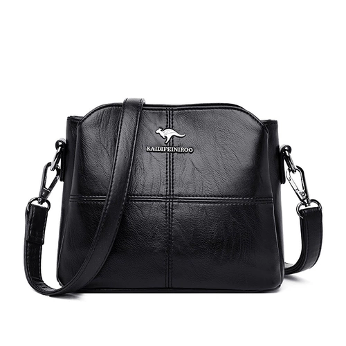 Вместительная и большая сумка на одно плечо, сумка для телефона для матери, из натуральной кожи