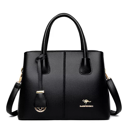 Модная сумка на одно плечо, кожаная вместительная и большая сумка через плечо, из натуральной кожи