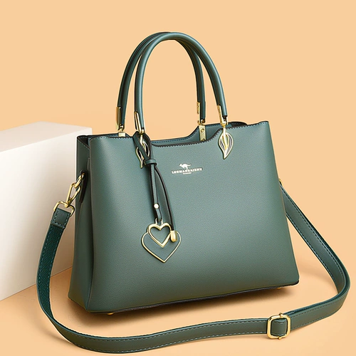 Модная универсальная вместительная и большая сумка на одно плечо, ремешок для сумки для матери, из натуральной кожи