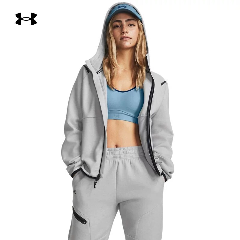 Under Armour Ua Autumn/Winter Unstoppable Women's Fleece Training Sports Jacket 1379842 Under Armour Ua Autumn/Winter Unstoppable Women's Fleece Training Sports Jacket 1379842