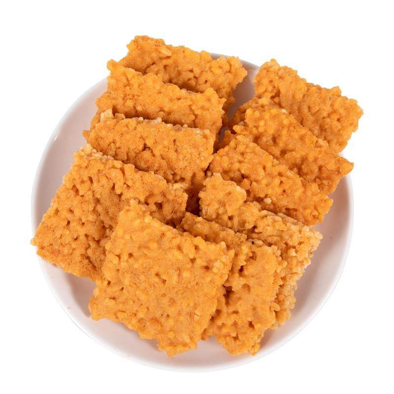 [Net Weight]Internet-Famous Glutinous Rice Crab Roe Crispy Snacks, Double-Sided Yellow Egg Yolk Crispy Snacks, Whole Box Snacks, Leisure Office Small Packages