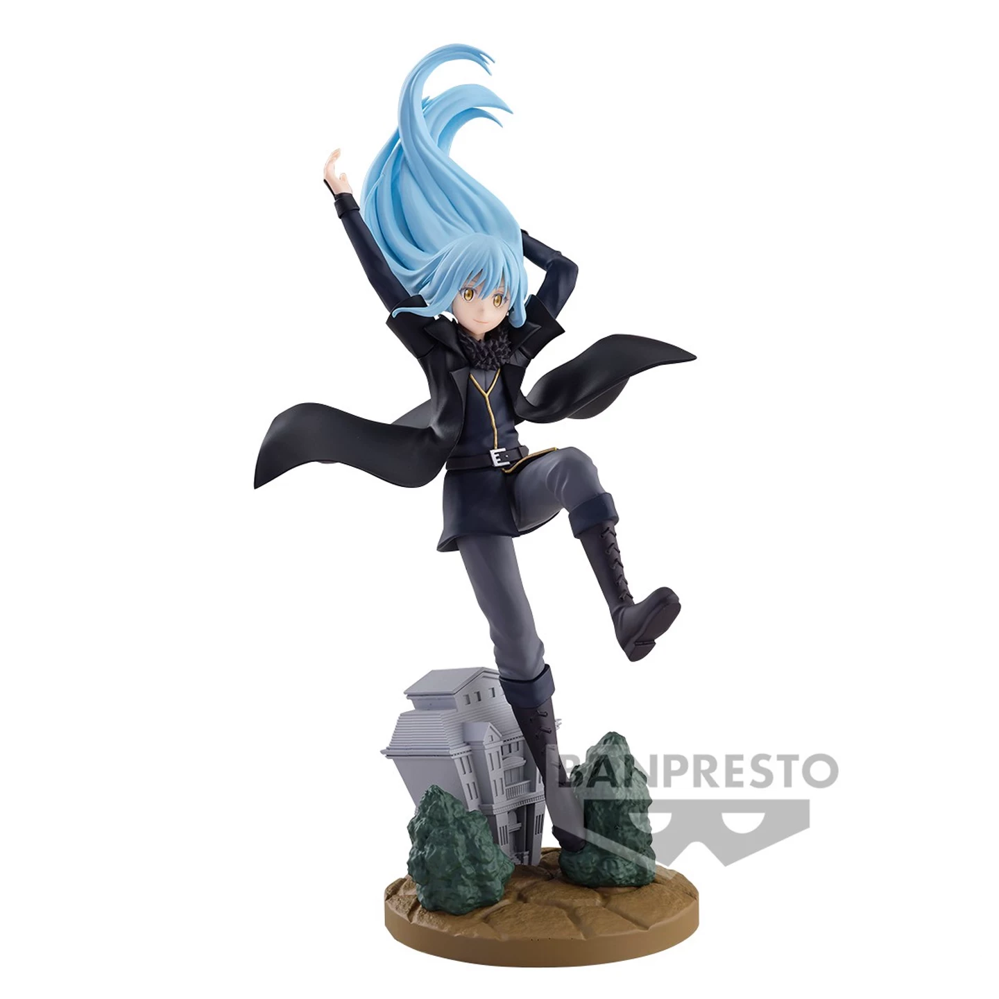 Уникальные очки? Нет. Фактический текст содержит: "Genuine glasses factory ready stock About That Time I Was Reincarnated as a Slime Rimuru Figures"