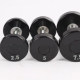 Polyurethane High-End Commercial Gym Cpu Dumbbell Integrated Fixed Professional Personal Training Round-Head Men's Strength Training
