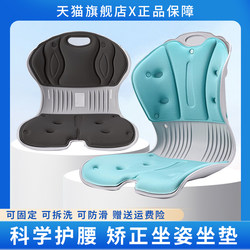 Waist-Protecting Seat Cushion for Long Sitting, Petal-Shaped Seat Cushion with Integrated Backrest, Nursing Aid, Seat Cushion for Adults