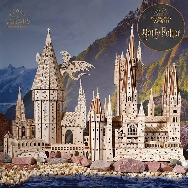 Suitable for Harry Potter-Themed Hogwarts Castle Magic Academy Model DIY Assembly Building Blocks