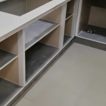 A complete set of ceramic tile cabinet accessories a complete set of large trough and small trough kitchen stoves and a complete set of aluminum alloy profiles