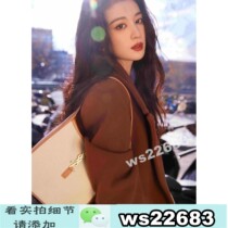 (Deposit) Large capacity niche design casual zipper handbag school bag bag trendy white 7a1219