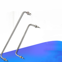 Vegetable soup pool V stainless steel electric heating pipe 220 fast food truck Show cabinet table insulated heating pipe 1 5KWr insulated table