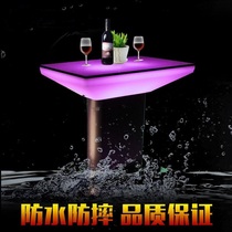 KTV coffee table bar club box deck led light-emitting furniture high tables and chairs bar bartending direct sales