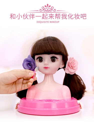 Куклы, которые можно наносить макияж, расчесывать волосы, игрушки для девочек, имитация парикмахерского набора, стричь волосы, куклы-принцессы, завязывать волосы.