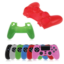 Sony Sony PS4 Bluetooth Wireless Handle Silicone Set Protector ps4pro Silicone Set Multi-color Anti-Slip Float Anti-Silicone Gum Anti-Dust and Anti-Sweat Set Auo OSTENT