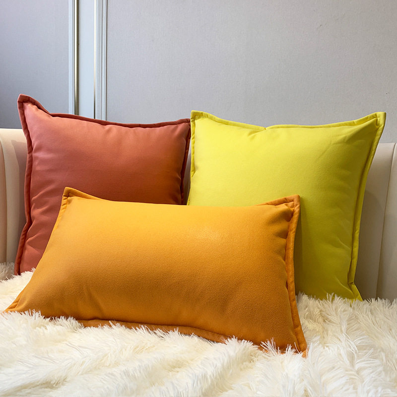 Light Luxurious Pillow Sofa Living-room Net Red office leaning on pillows headcushions Inwind Hostel Chairs Cushions