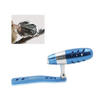 Sanle fishing gear fishing wheel rocker arm adapted to Shima Noda Ywa water drop wheel iron plate wheel all metal fishing wheel crank handle