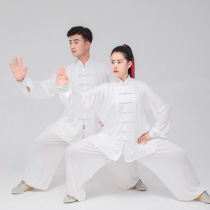 Milk silk Tai Chi suit for women summer spring and autumn Tai Chi suit martial arts training suit for women Tai Chi suit for men Chinese style