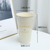 Рисовая белая железная проволока двойной детский ведро B купить один, получи один, получи один бесплатно