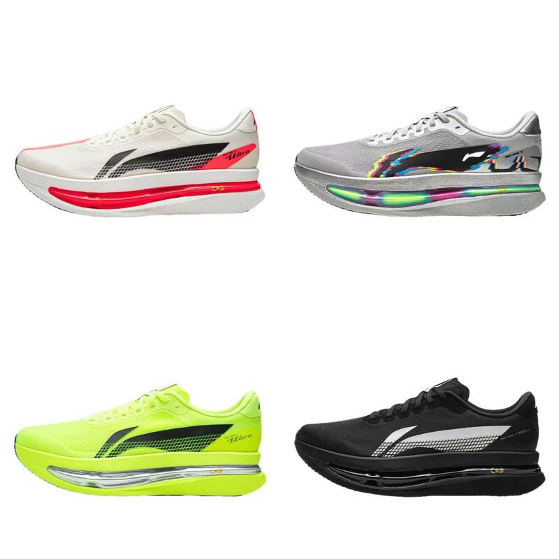 Li-Ning Chitu 9U Running Shoes, Unisex, Shock-Absorbing, Breathable, Racing Sports Shoes, All-Season Arpw007 Li-Ning Chitu 9U Running Shoes, Unisex, Shock-Absorbing, Breathable, Racing Sports Shoes, All-Season Arpw007